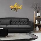 12 шт.компл., 3d шестигранные акриловые зеркальные настенные наклейки, самодельные художественные Серебристые зеркальные наклейки, декоративные золотистые наклейки для гостиной