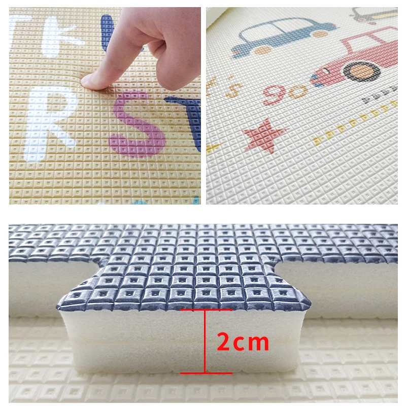 

Baby Split Joint Xpe Foldable Baby Play Mat Foldable Soft Floor Playmat Kids Crawling Game Activity Rug Educational Toys