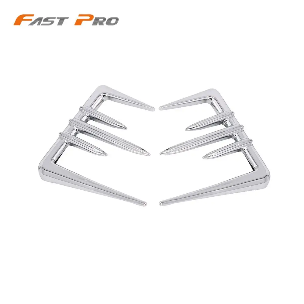 

Motorcycle Front Chrome Glove Box Accents Trims For Honda Goldwing Gold Wing GL1800 GL 1800 2001-2010