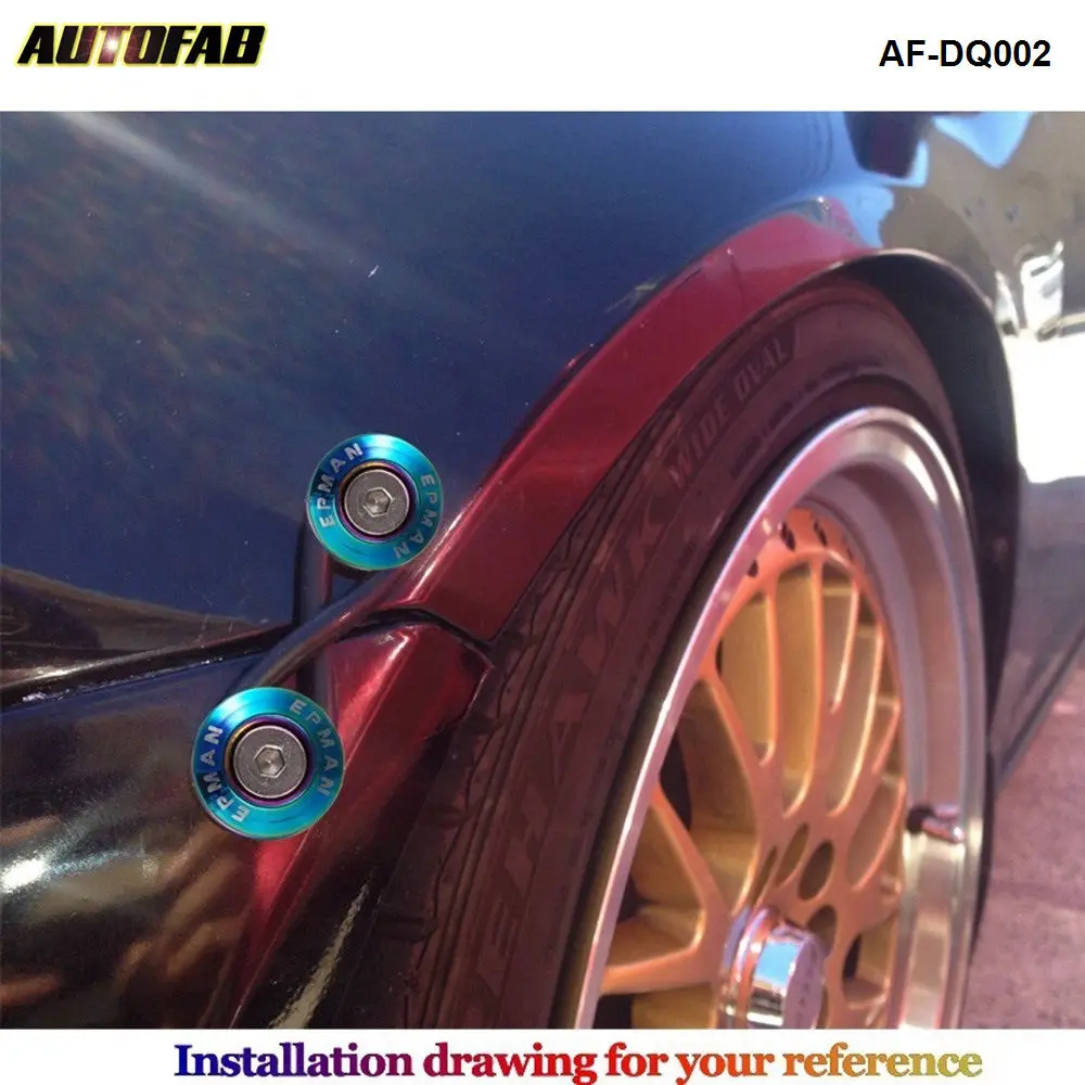 Jdm Комплект алюминиевых Быстросъемных крепежных элементов подходящих для