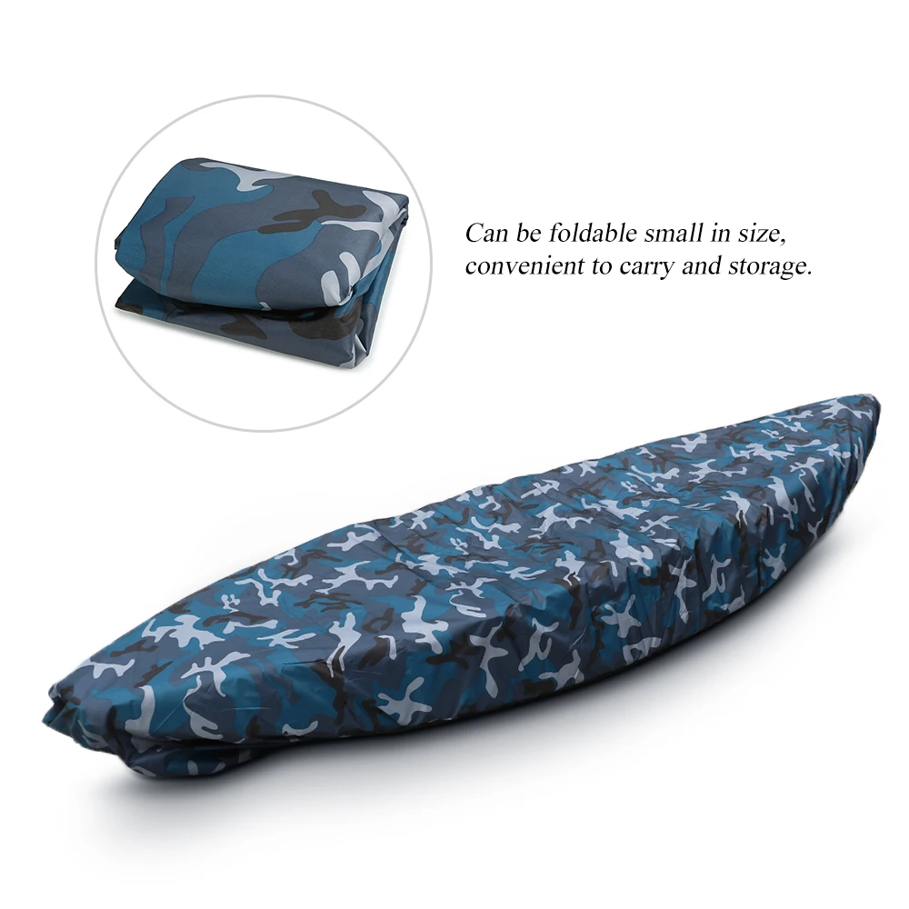 

Professional Universal Kayak Storage Cover Camouflage Kayak Canoe Boat Waterproof UV Resistant Dust Protection Boat Cover