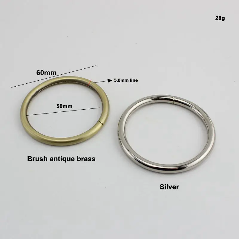 50 шт. круглые кольца для сумок 25 мм 38 5 0 дюймов|metal o-ring|for bagring for bag |