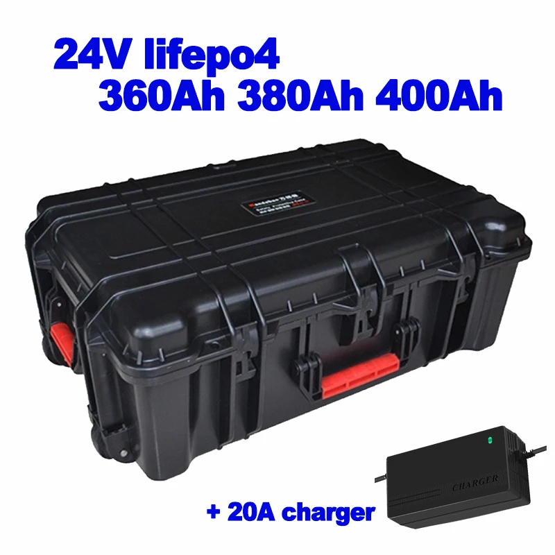 Литий железо фосфатных аккумуляторов и LiFePO4 24V 25 6 v 360ah 380ah Батарея пакет для RV EV