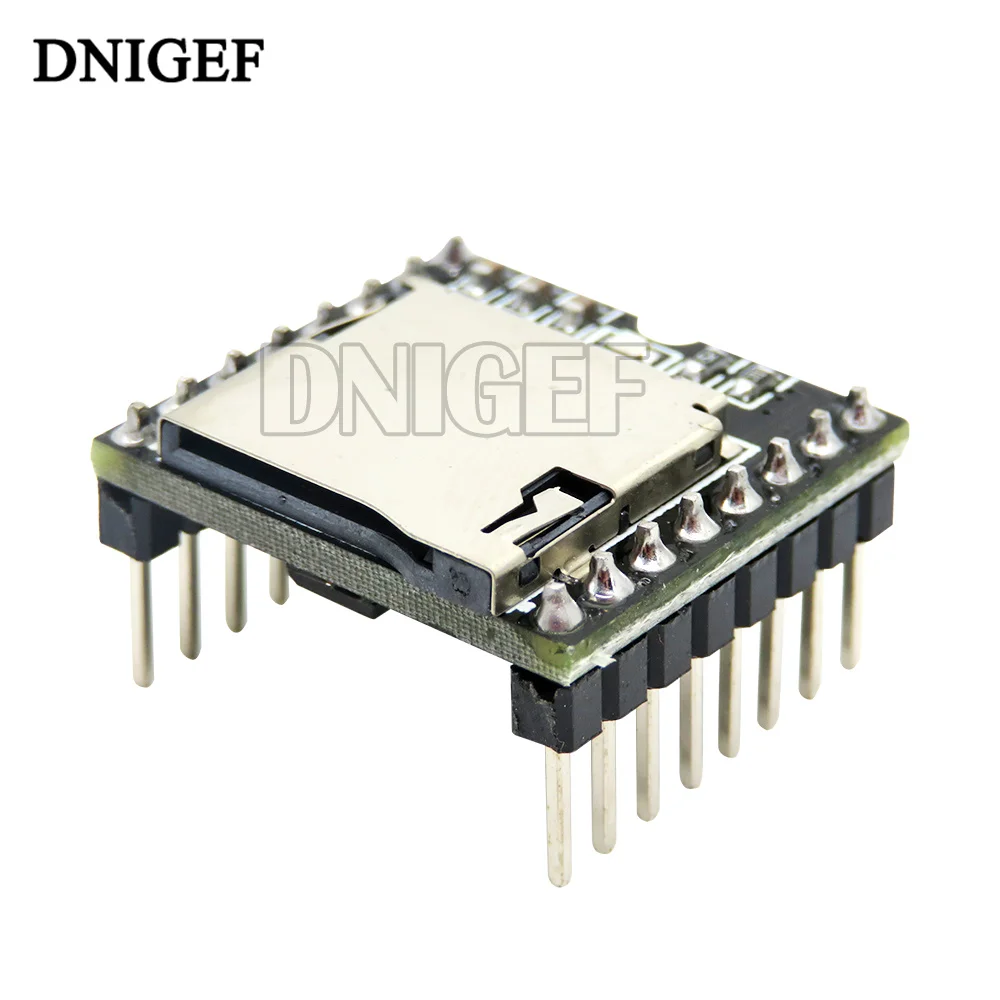 Плата модуля мини-MP3-плеера DF плата декодирования звука MP3 голоса для Arduino порт Sup