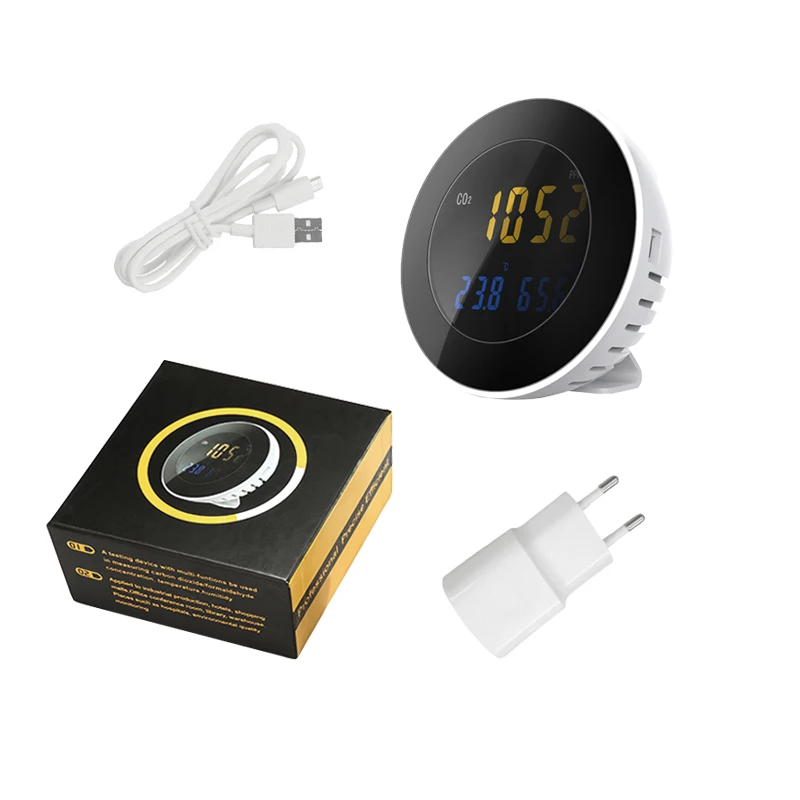 Цифровой портативный детектор утечки газа 3 в 1