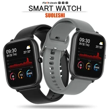 Wholesale Smart Watch Men Full Touch Smartwatch Fitness Tracker Blood Pressure Fitness Tracker Smart Clock Women Smartwatch