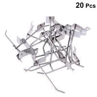 20pcs slatwall hooks retail store hook display panel hooks perfectly panel display items products for room garage retail store