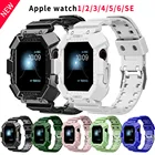 Ремешок силиконовый для Apple Watch 6, 5, SE, 44 мм, 40 мм, 38 мм, 42 мм