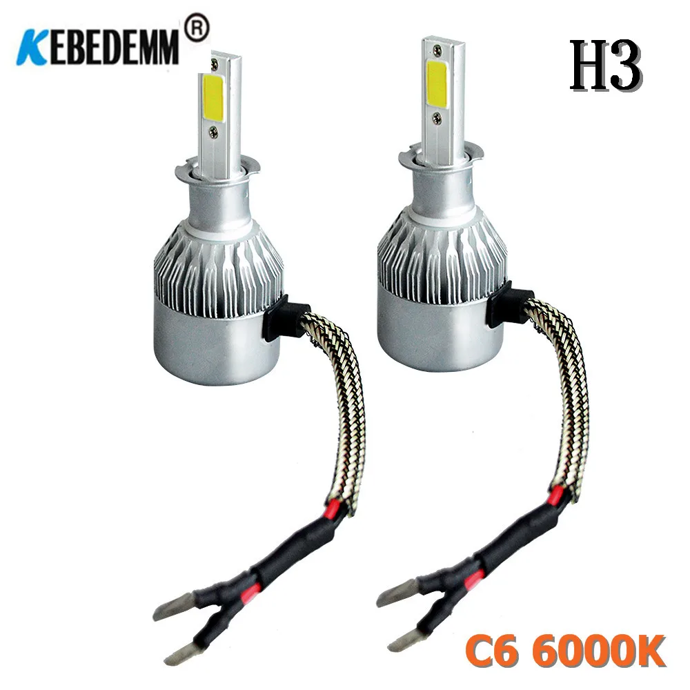 Автомобильные светодиодные лампы H4 H7 9003 HB2 H11 LED H1 H3 H8 H9 880 9005 9006 H13 9004 9007