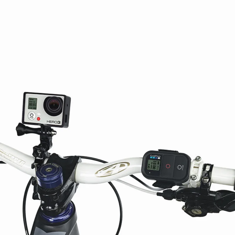 

Bicycle Clamp Handlebar Seatpost Pole Holder Mount for GoPro Hero 8 7 5 Black Xiaomi Yi 4k Sjcam Sj8 Eken Go Pro Accessory