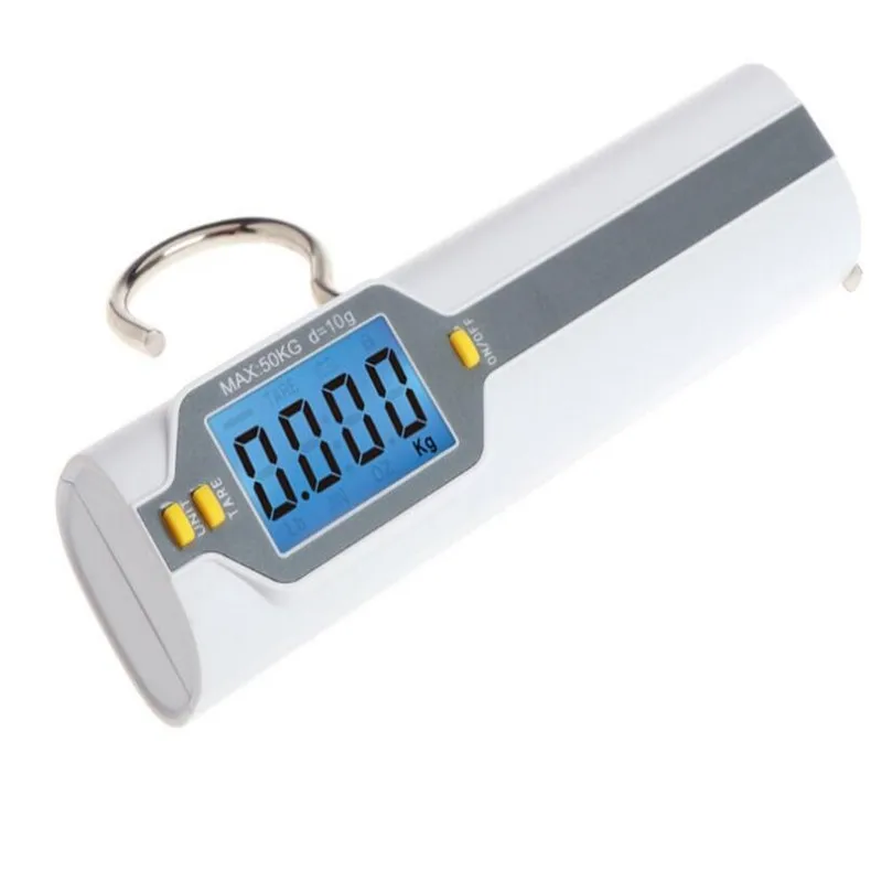 High precision electronic scale high grade new portable scale with ruler 50kg / 10g luggage bag scale