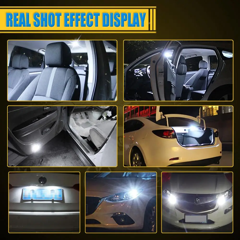 Светодиодная подсветка салона автомобиля T10 w5w лампа для 12 В Opel Astra Agila Zafira A B Corsa D