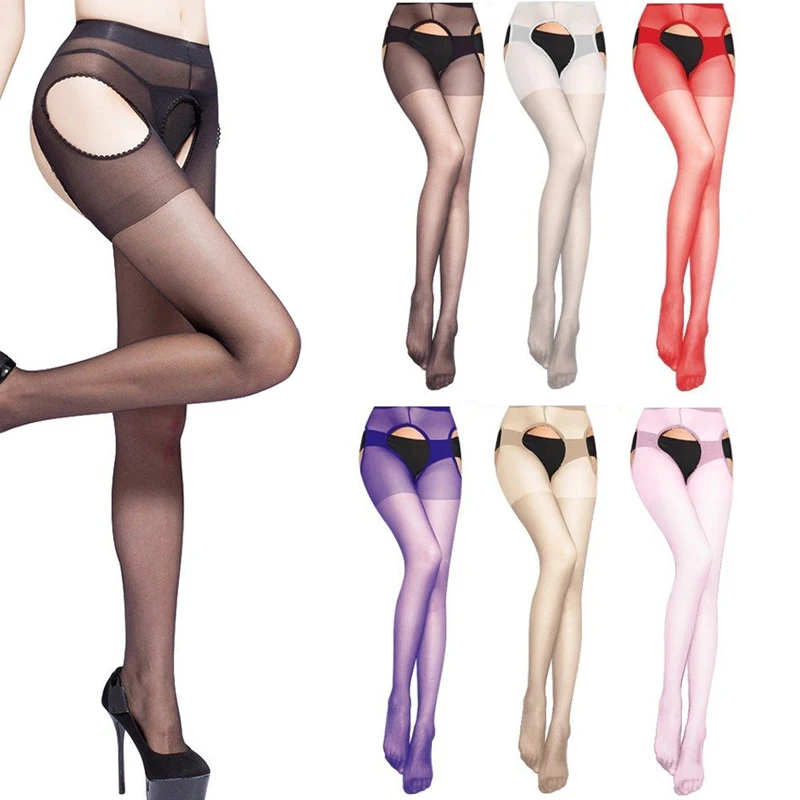 Колготки женские черные эластичные в полоску разные стили S05 Дамское белье