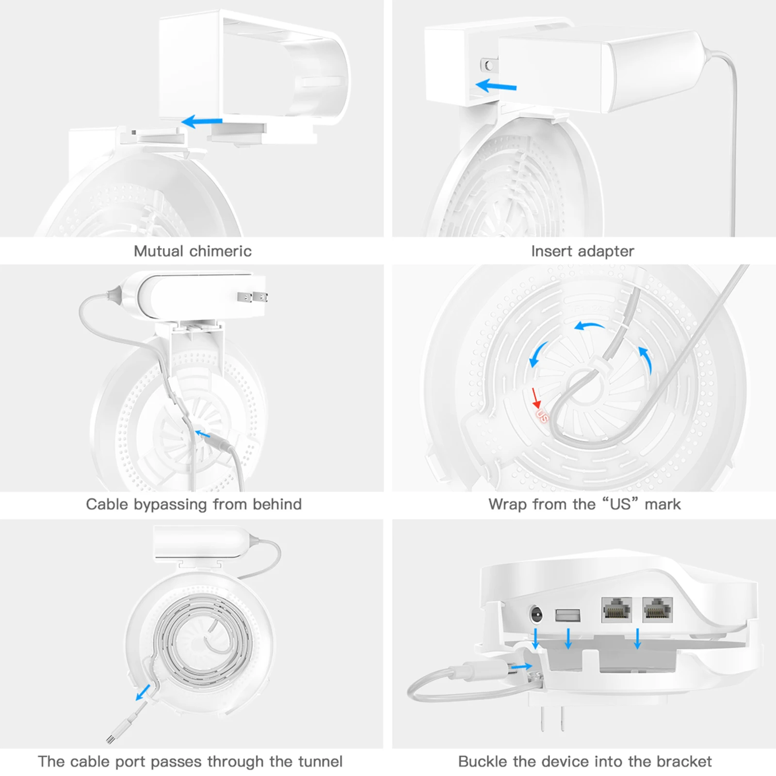 Настенное крепление для TP Link Deco M9 Plus Вся Домашняя сетка WiFi система TP-Link Wifi полка
