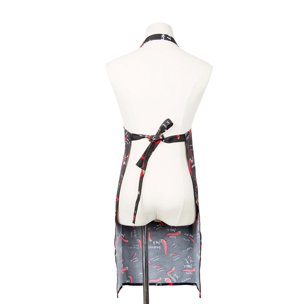 Регулируемый узор повара фартуки официанта кухня поварский фартук платье с