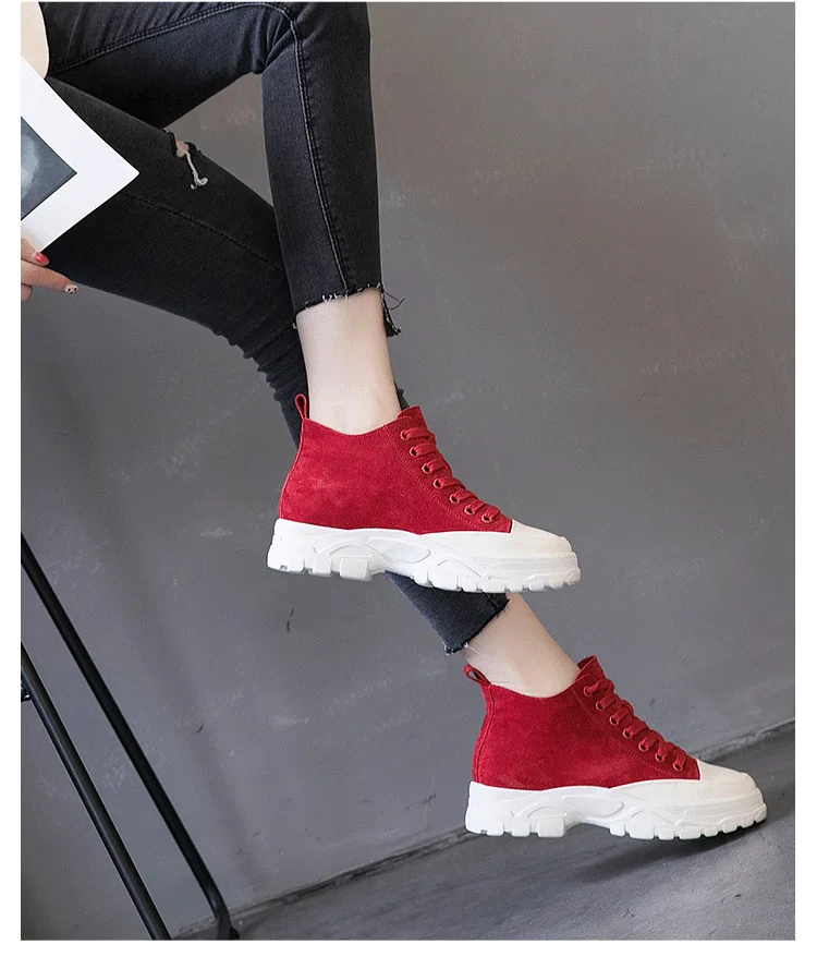 2019 г. новая женская обувь осень зима модная повседневная кожаная тонкие туфли на