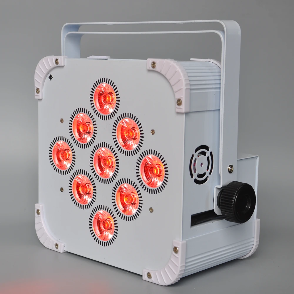 Сценическое освещение TIPTOP новинка 9x18 Вт RGBWA ультрафиолетовая батарея