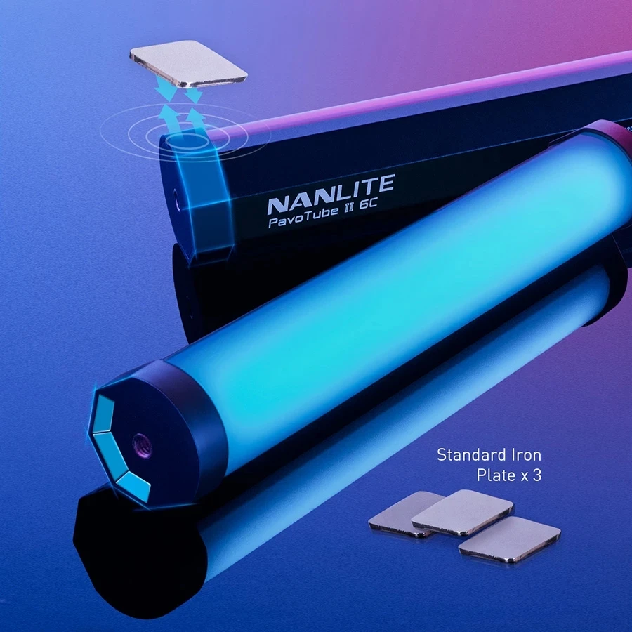 Фото Nanlite PavoTube II 6C светодиодсветодиодный RGB мягкая светильник вая трубка портативная ручсветильник ПА для фотосъемки режим CCT Фото Видео Nanguang №2