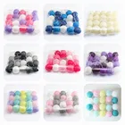 Сказочные садовые декоративные ватные шарики, светодиодные гирлянды, праздничные свадебные украшения, украшения на батарейках, рождественские украшения