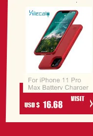 Беспроводной Чехол для зарядного устройства для iphone XS MAX XR X XS 5500 мАч, внешний аккумулятор, зарядка с цифровым дисплеем, чехол для зарядного устройства s