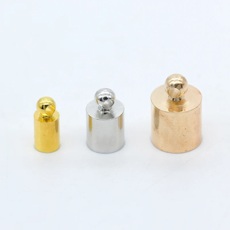 50p 4x 9/6x1 0/8x12 мм серебряное позолоченное ожерелье наконечник кисточки крышка s