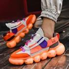 Модные мужские кроссовки 9908 2020 Новинка; Сезон осень; Мужские туфли; Удобная уличная мужская повседневная обувь резины, износостойкая Мужская обувь трендовые кроссовки