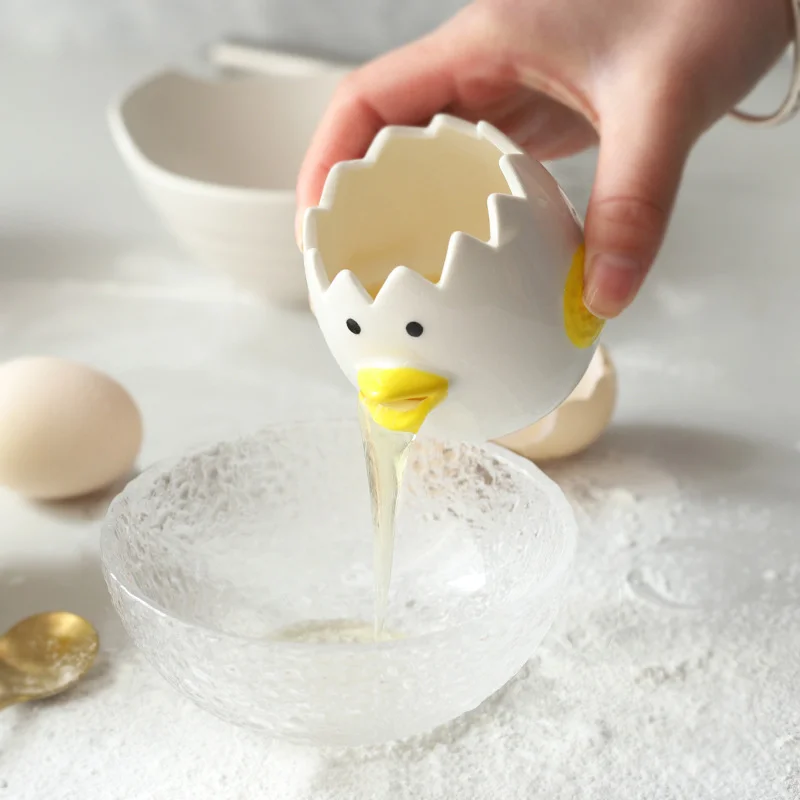

2 Colors Egg White Protein Separator Tool Food-grade Egg Tool Kitchen Tools Easy To Clean Kitchen Gadgets Egg Protein Divider