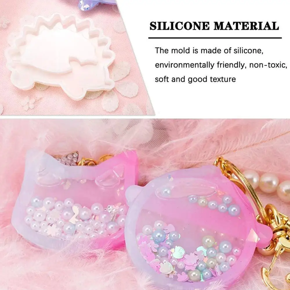 1 шт. силиконовые формы эпоксидная смола медведь звезда эскимо плесень ювелирные