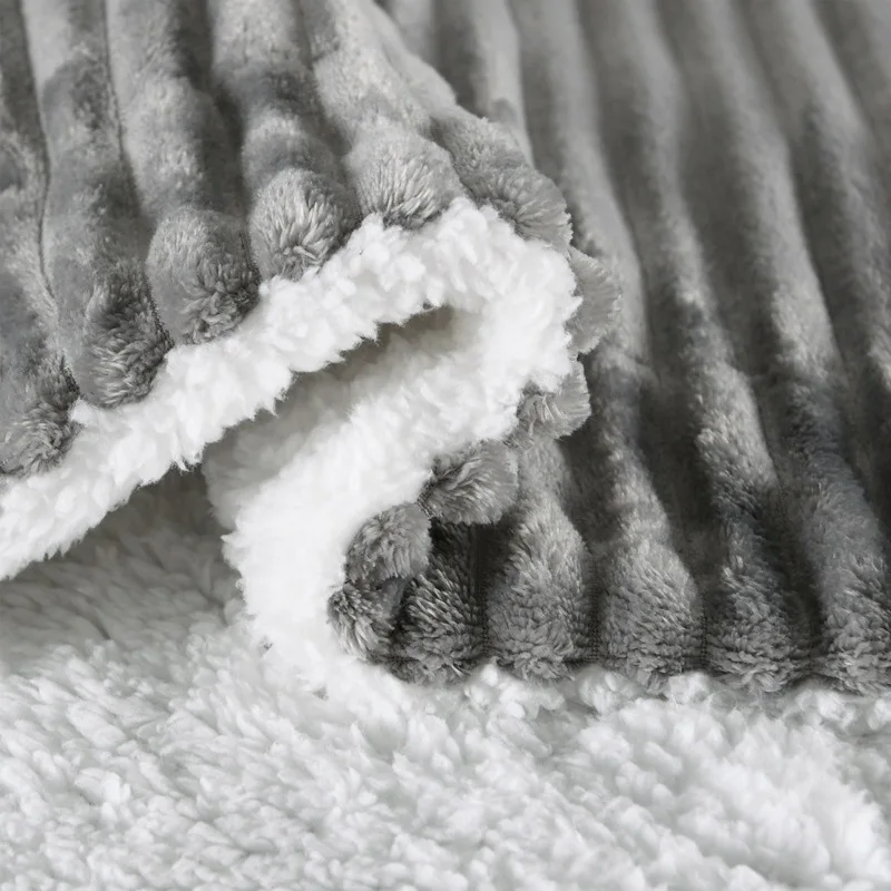 

Household Textile Soft Warm Coral Fleece throw blanket Sofa Couch Throw Blanket Beach Bathing Wraps