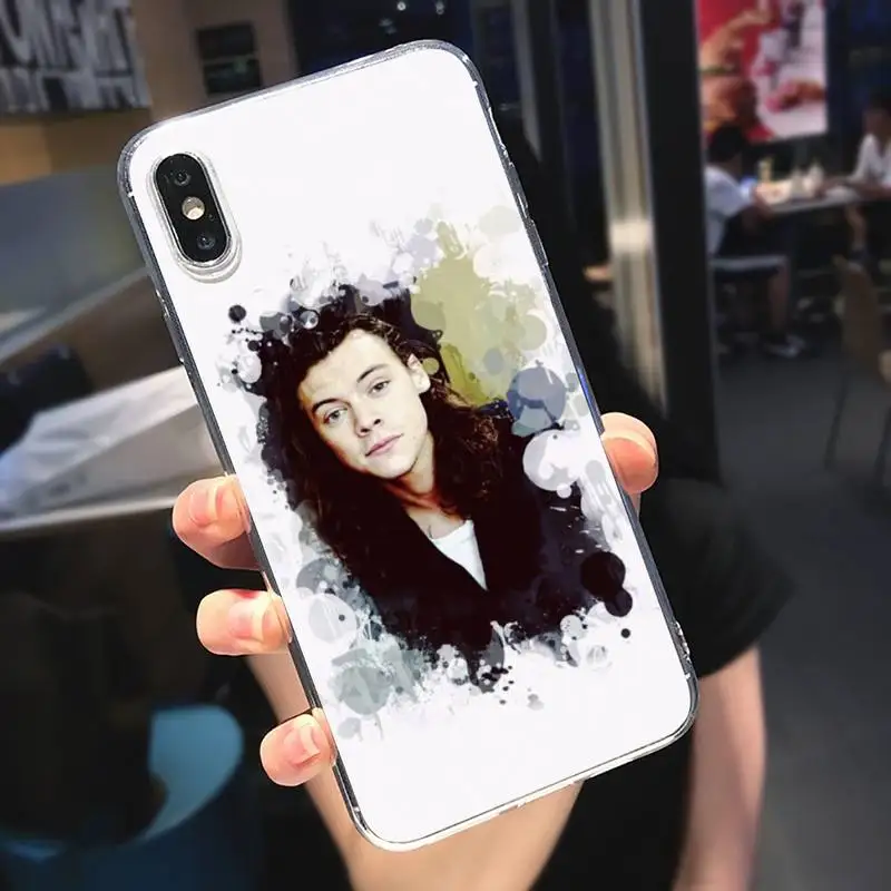 

One Direction High-end Protector Phone Case Transparent for iPhone 6 7 8 11 12 s mini pro X XS XR MAX Plus