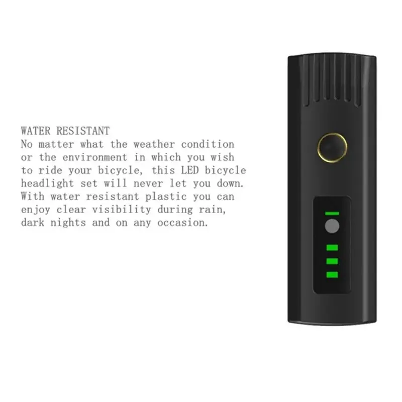 

Light Sensor Bicycle Highlight LED Safety Lamp Easy to Install for Road Bike
