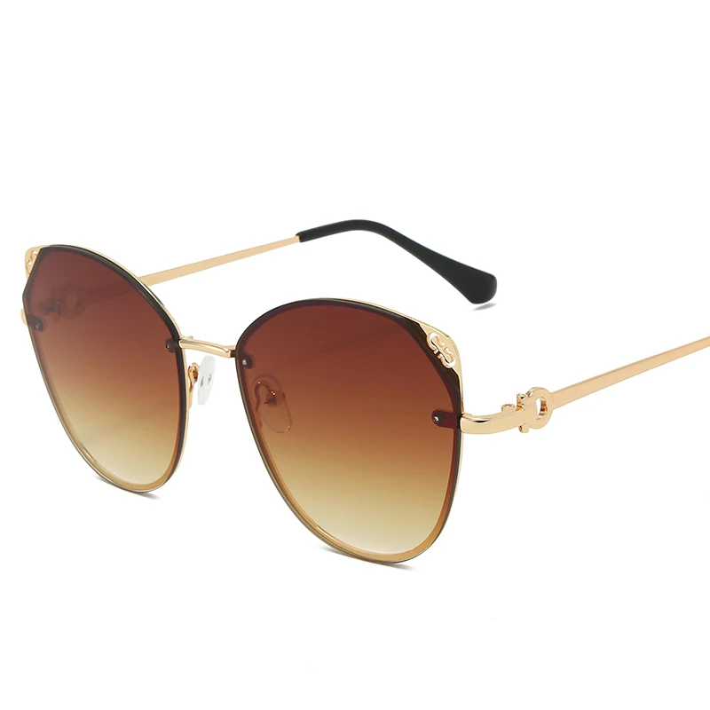 Солнцезащитные очки FENCHI кошачий глаз женские винтажные классические брендовые