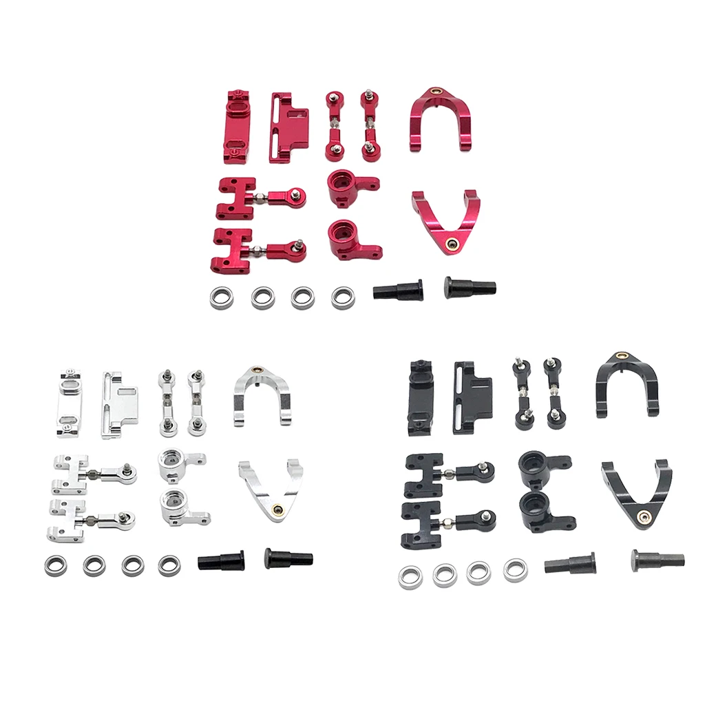 

1 Set RC Car Steering Knuckles Set for WPL D12 1/10 RC Truck Car Model