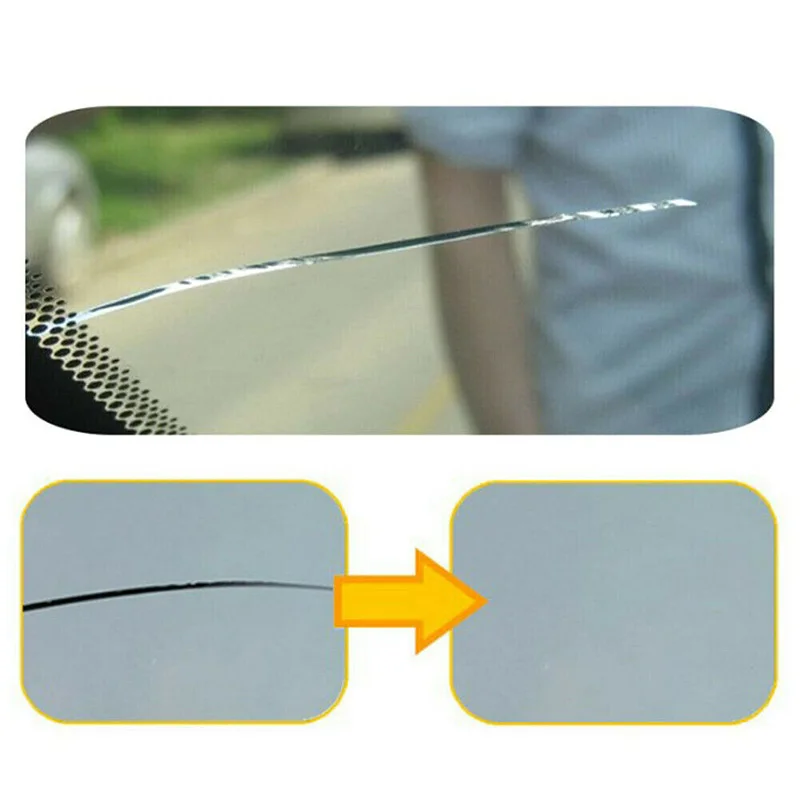 

Cracked Glass Repair Kit Windshield Kits DIY Cars Window Tools Glass Scratch SLC88