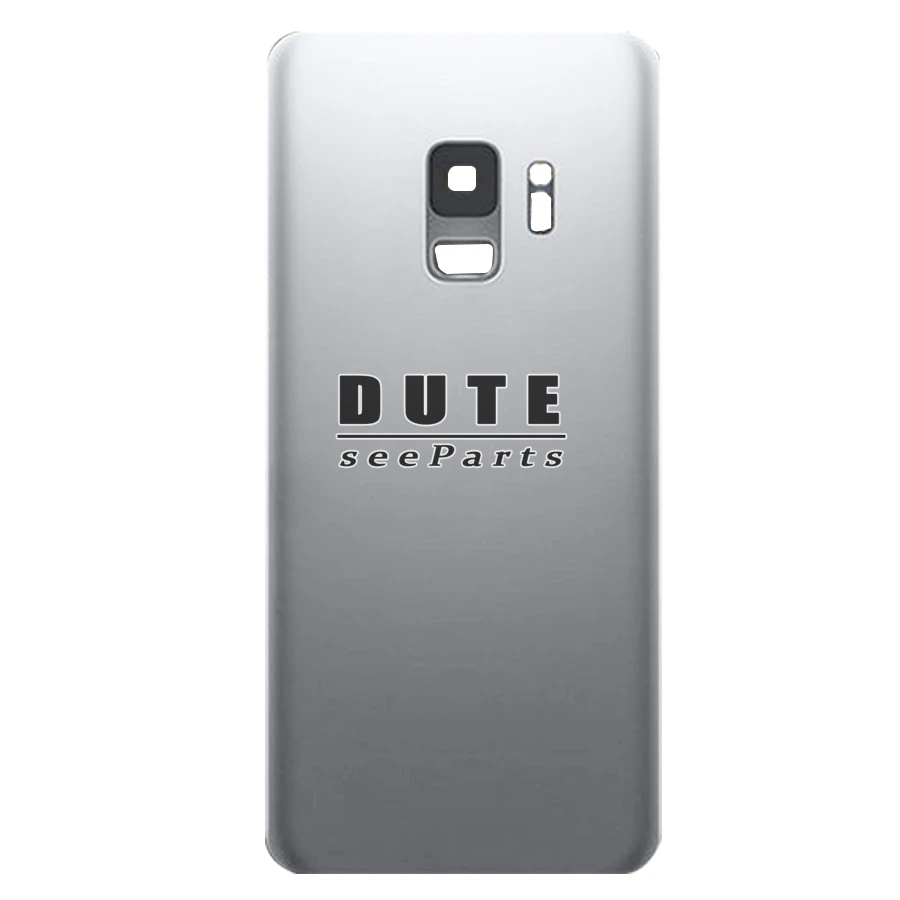 Для SAMSUNG Galaxy S9 G960F/S9 Plus G965F задняя крышка для аккумулятора с объективом камеры