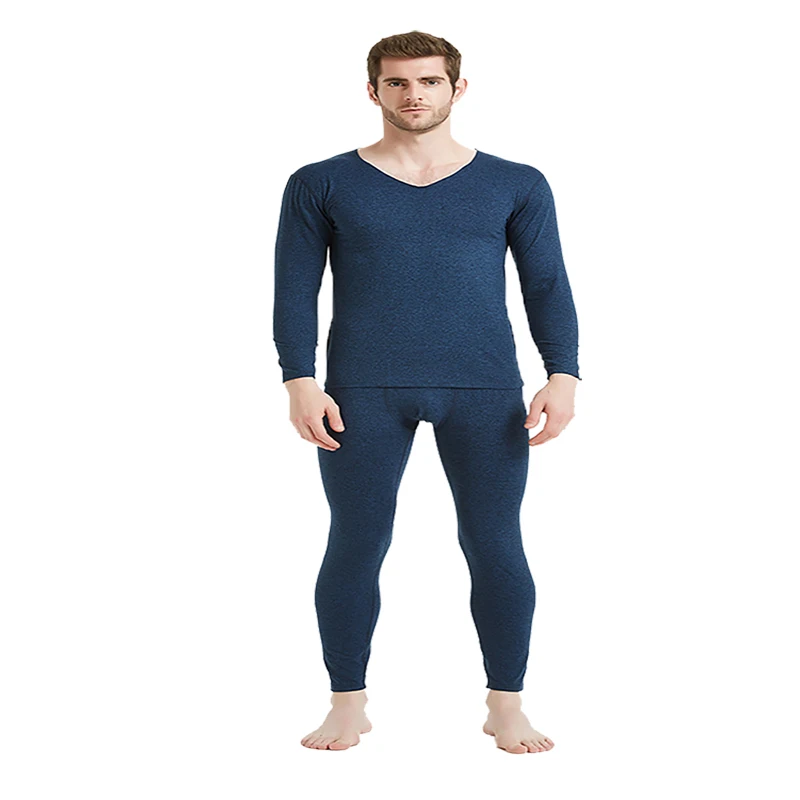 

Men's Sets Spring and Autumn Fashion Thermal Underwear Stretch Long-Sleeved Tops Long-Sleeved Suits Casual Men's Home Clothes