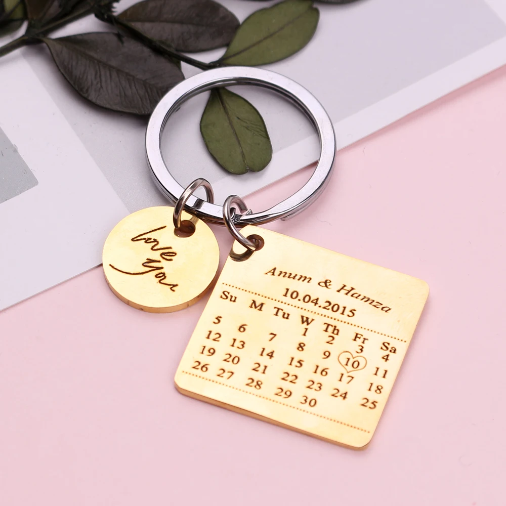 День отцов продажа персонализированный календарь-брелок подпись календарь