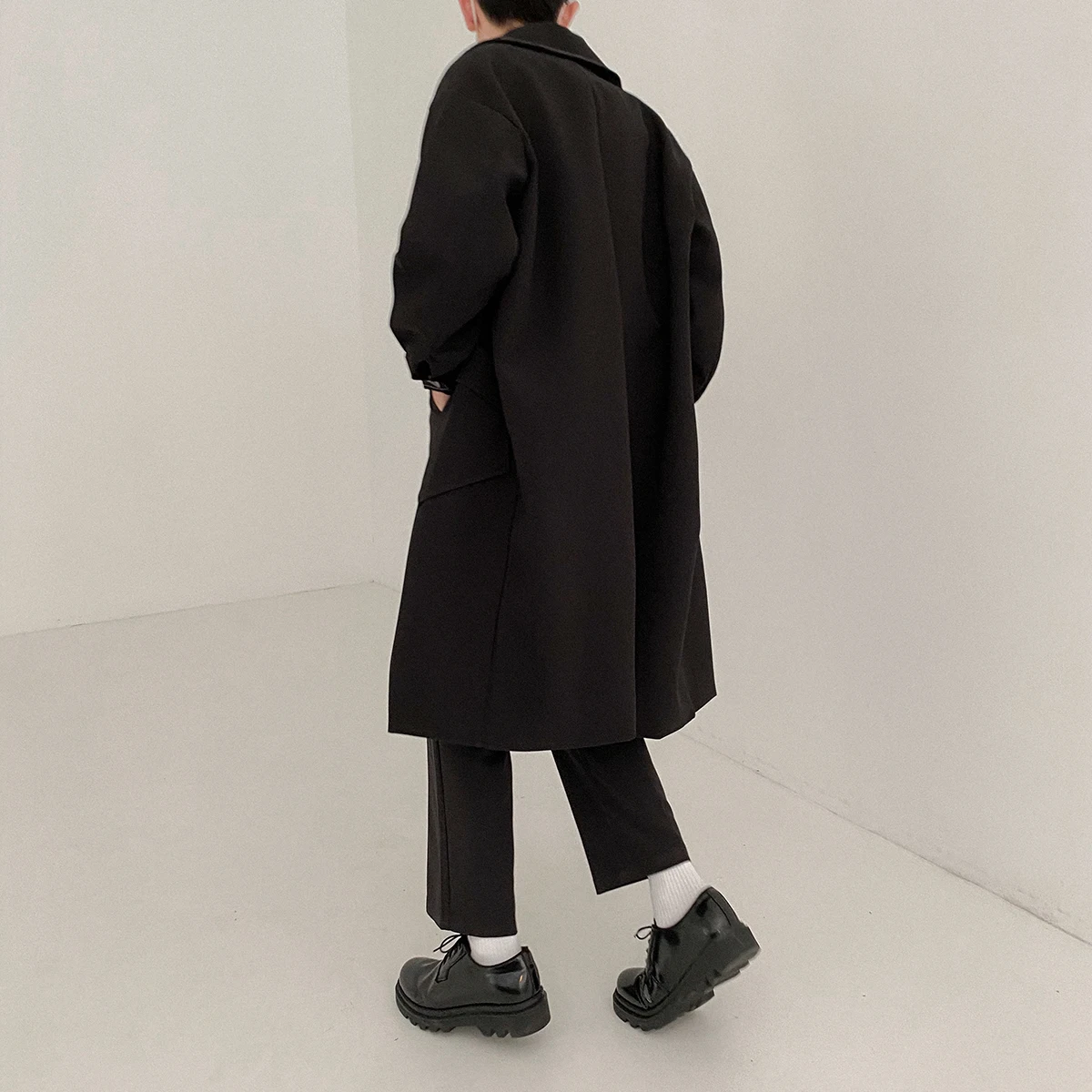 Ветровка в японском ретро стиле серии Ming Мужская свободная и красивая Осенняя