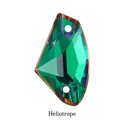 Heliotrope Высокое качество блестящий цвет пришить Кристальные Стразы для аппликации камни плоская задняя часть для одежды/дизайн ювелирных изделий DIY/аппликация "цветы" - Цвет: Heliotrope