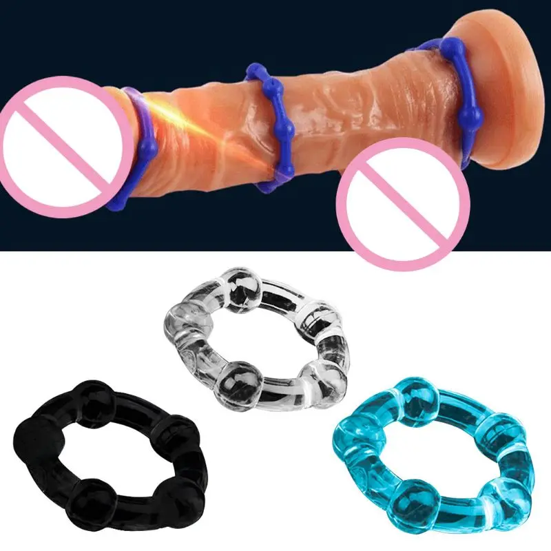 3 шт петух кольцо мужской пенис эрекция носилки удлинитель Эротическое для