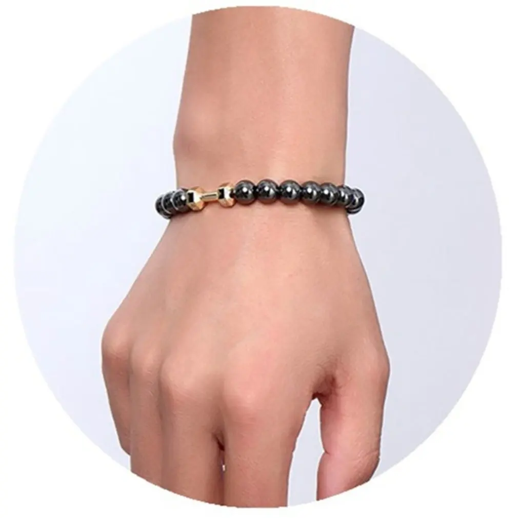 Браслет Магнитный из галлового камня эластичный браслет на каждый день