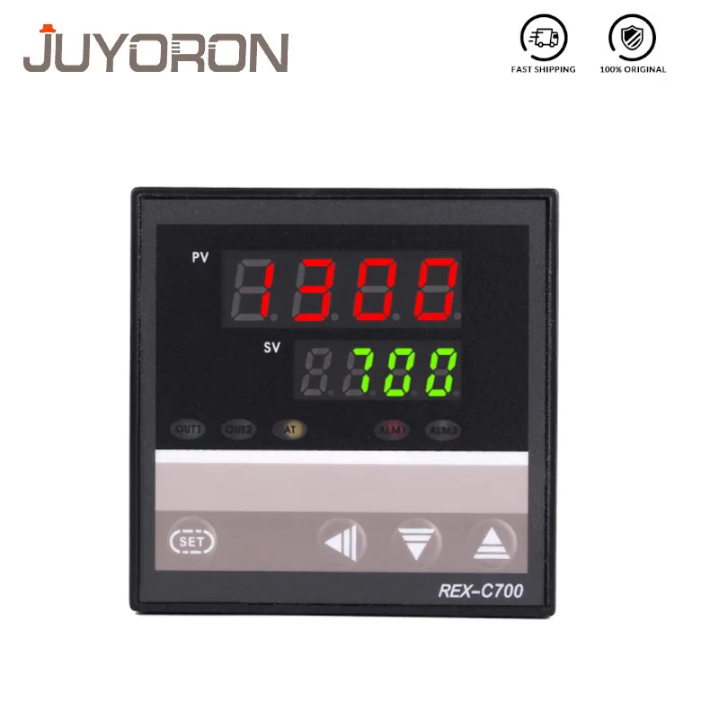AC 220V духовка Температура контроллер ПКК REX-C700 C700 регулятор температуры с