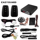 Автосигнализация EASYGUARD plug  play, Шина can, подходит для RAV4 FJ Camry Fortuner Hilux Corolla, автозапуск, кнопка стоп-кражи, Противоугонная сигнализация