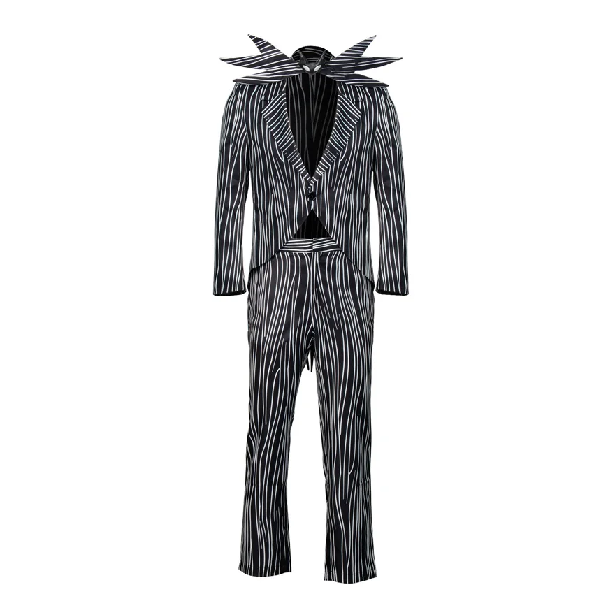 

Scary Christmas Adult Men Halloween Suit Cosplay Jack Costume Clothing