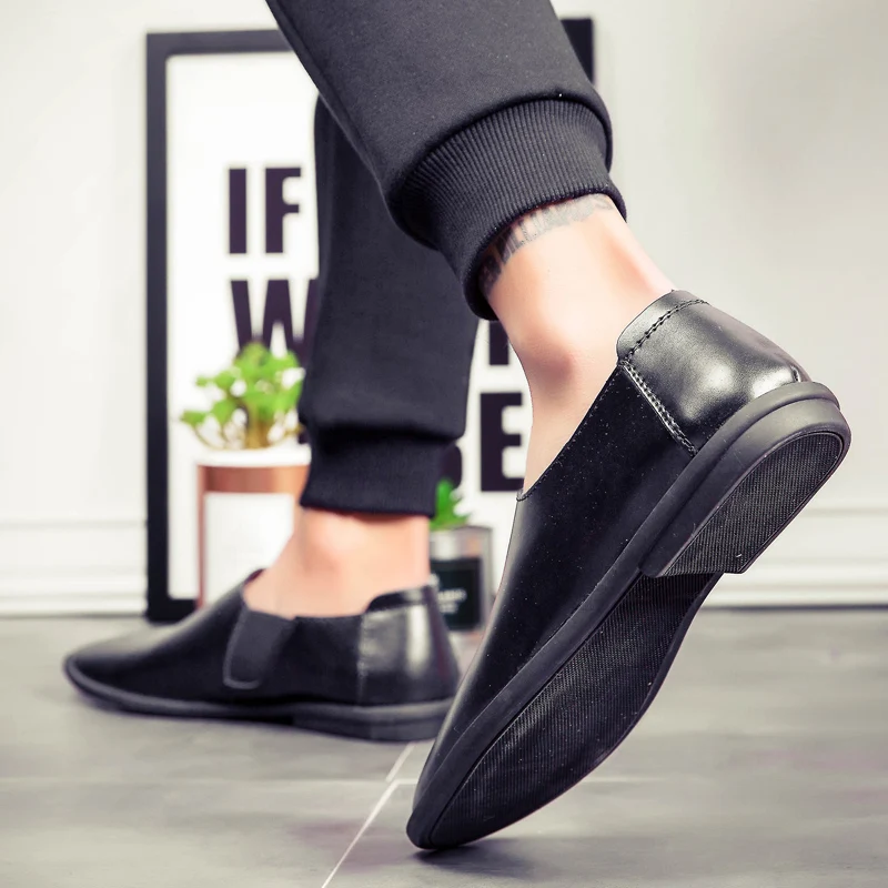 Мужские деловые формальные Кожаные Туфли-лоферы Коллекция 2022 года Модные