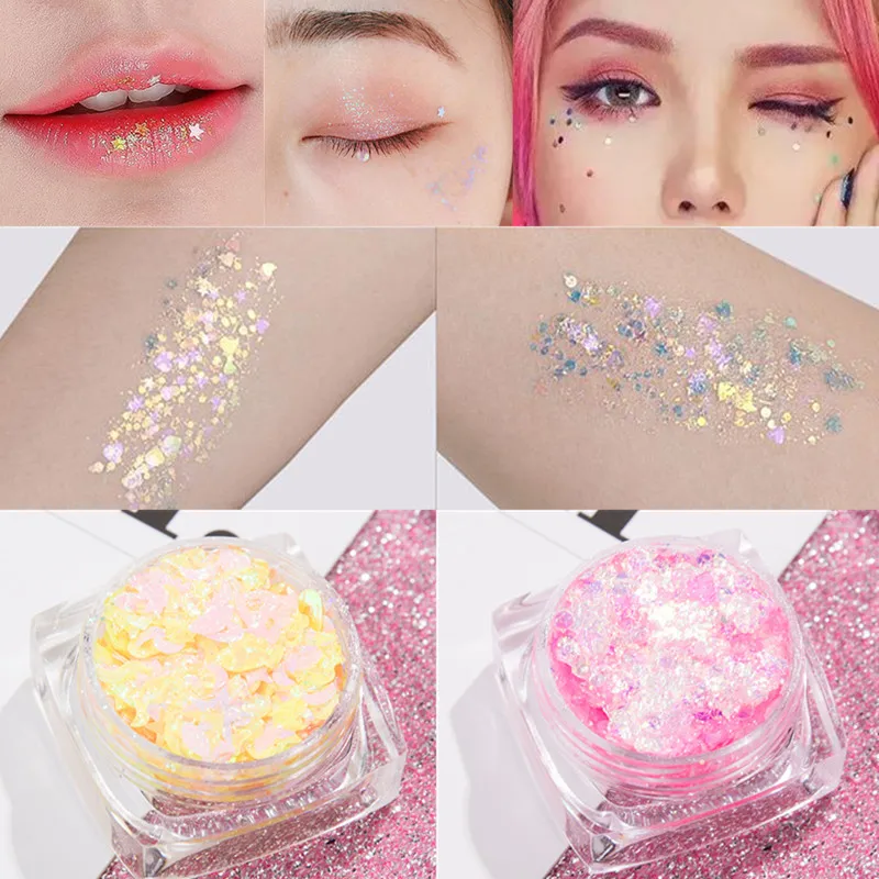 26 цветов блестящие тени для век пудра радуга золотой серебряный розовый цвет