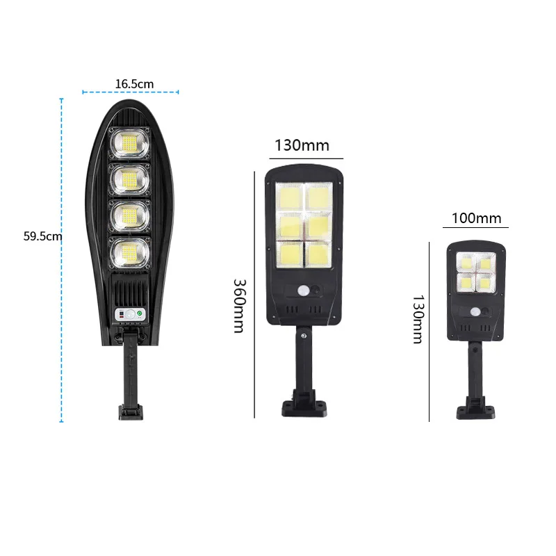 2 упаковки 168 светодиодов уличных фонарей работающих на солнечных батареях