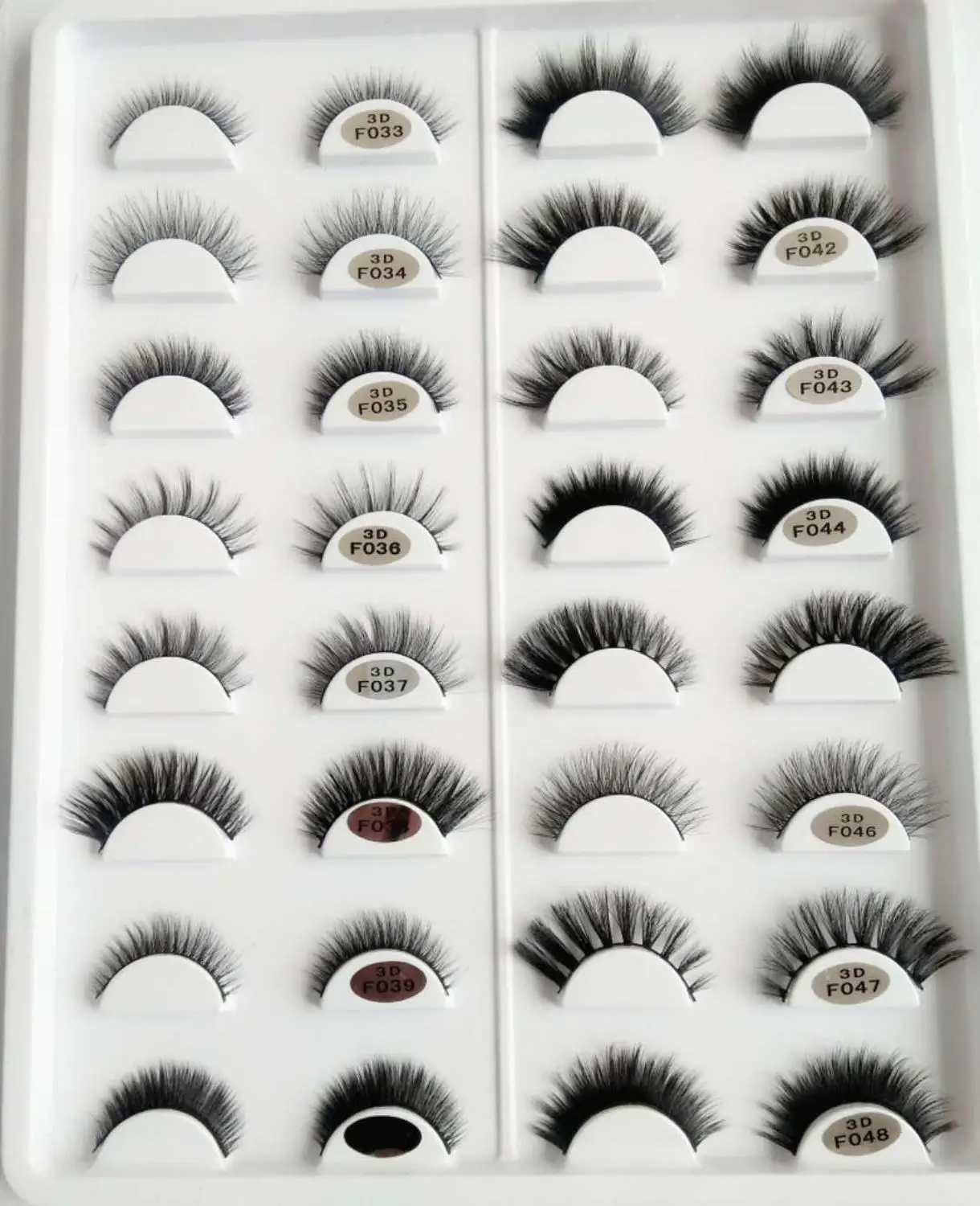 5 пар натуральных искусственных длинных ресниц для макияжа 3d норковые ресницы