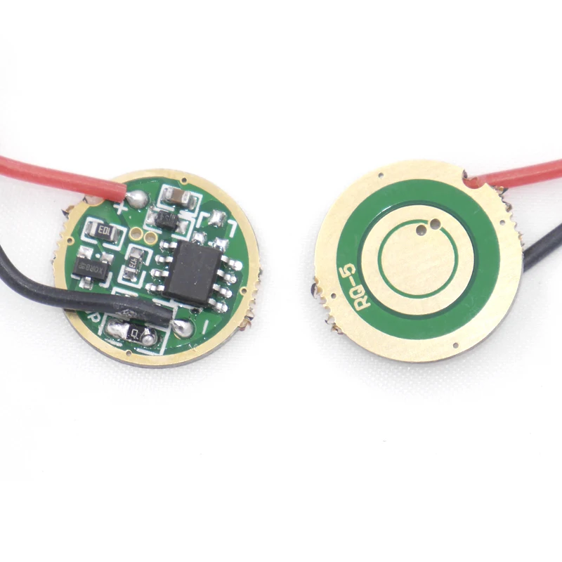 Плата светодиодного драйвера 17 мм 900 мА 1 режим одиночный 3 В-12 в вход для фонарика