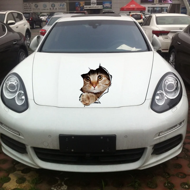 Котенка моделирование наклейка стайлинга автомобилей Декоративные наклейки
